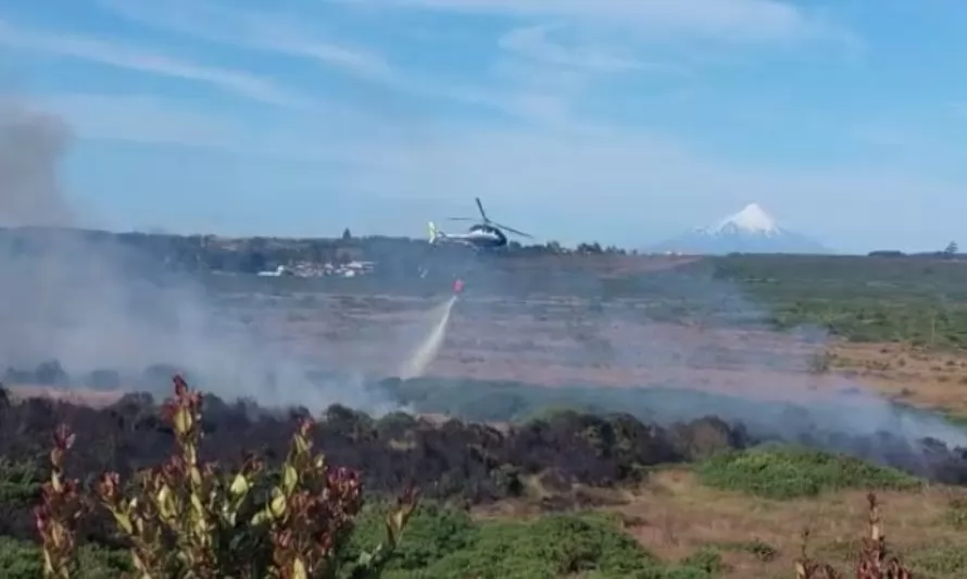 Alerta amarilla por incendios forestales, además de siniestros con graves daños en inmuebles: las intensas jornadas de bomberos de Puerto Montt