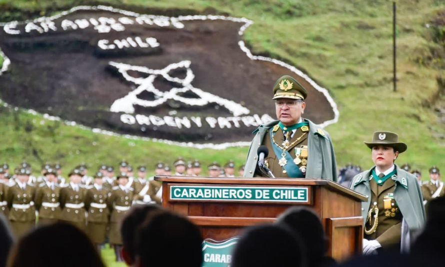 [Video] Así fue la primera celebración nacional del aniversario 96 de Carabineros en regiones