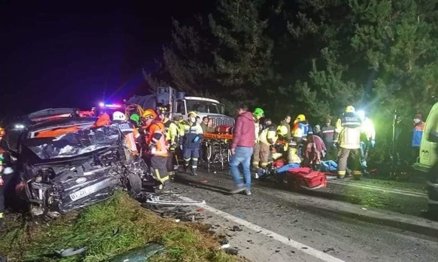 Así fue el trágico accidente que dejó 5 Muertos y 5 heridos graves en ruta V-300