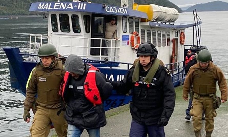 Carabineros y Armada detienen a imputado por violación y secuestro