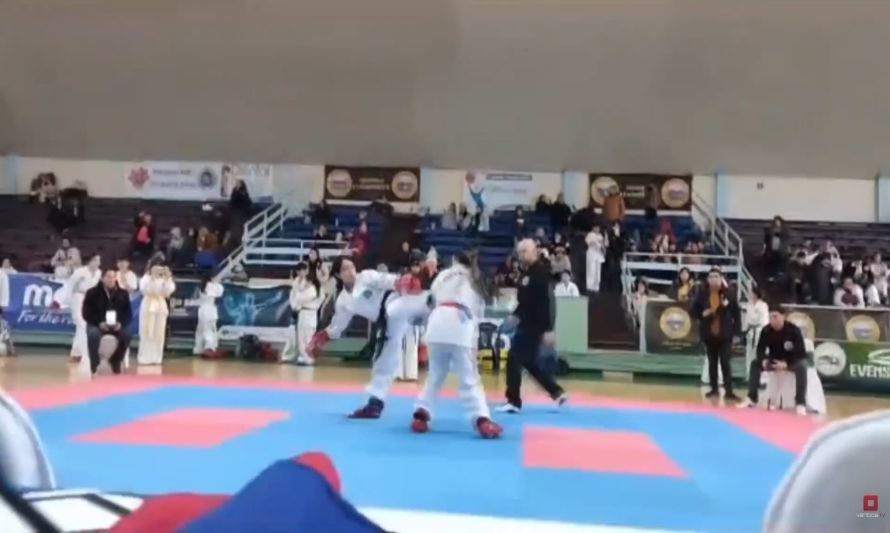 150 personas participaron en campeonato regional de taekwondo en Puerto Montt 