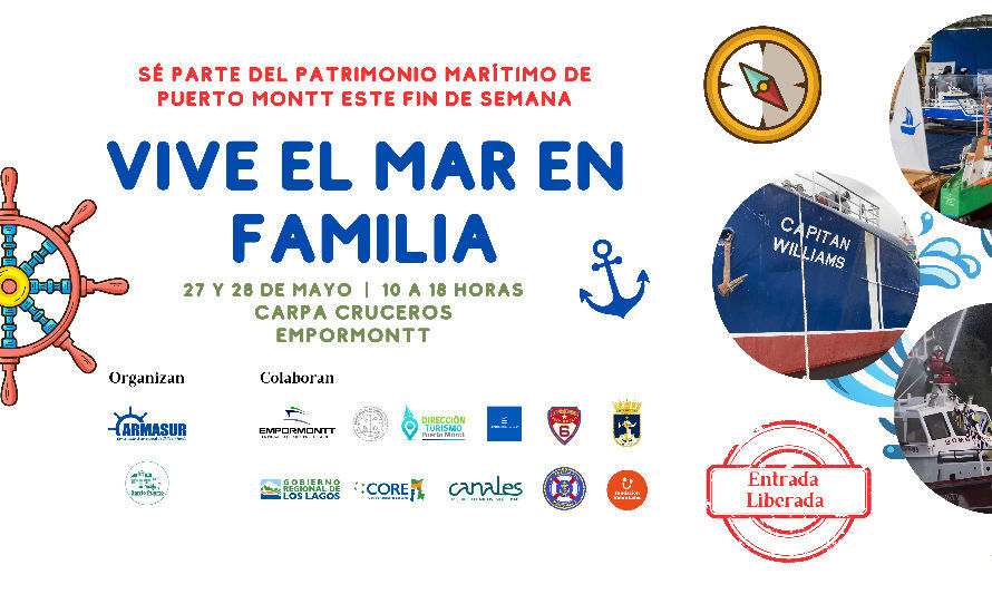 Invitan a vivir el mar en familia este fin de semana.