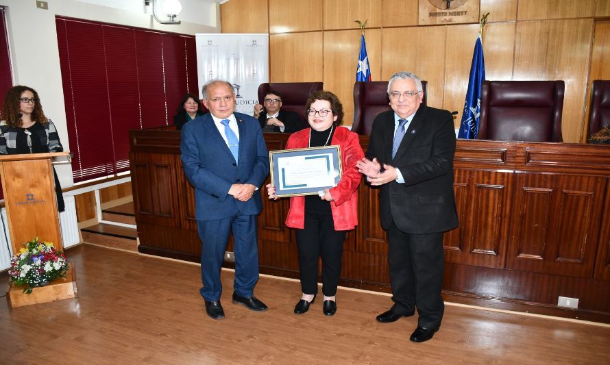 Corte de Apelaciones de Puerto Montt celebro su 49º aniversario