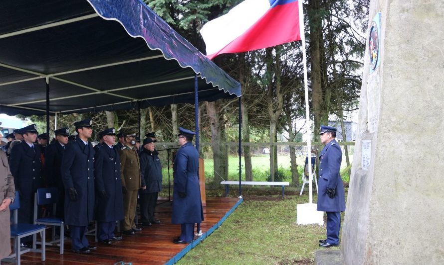 En Chamiza se conmemoró aniversario del Grupo 5 de la FACH