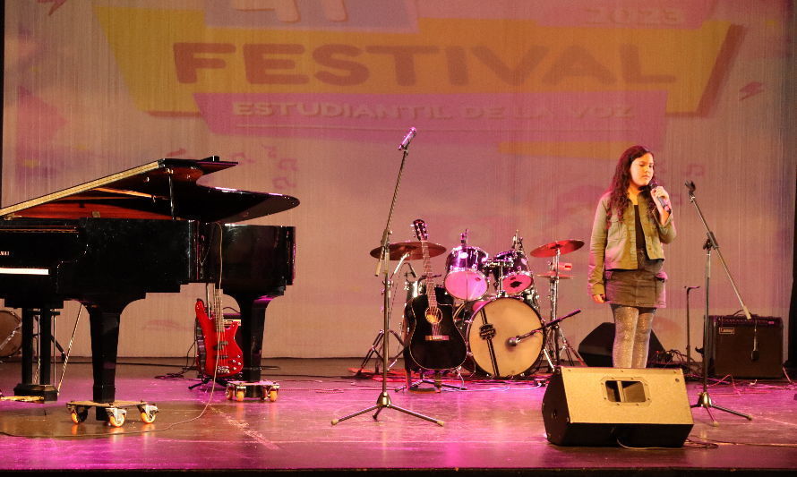 41°versión del Festival de la Voz Estudiantil en Teatro Diego Rivera
