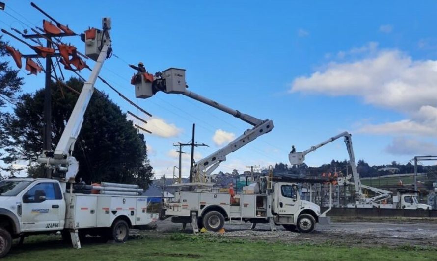 Saesa realizará mantenimiento de sus redes de distribución este martes en sector alto de Puerto Montt