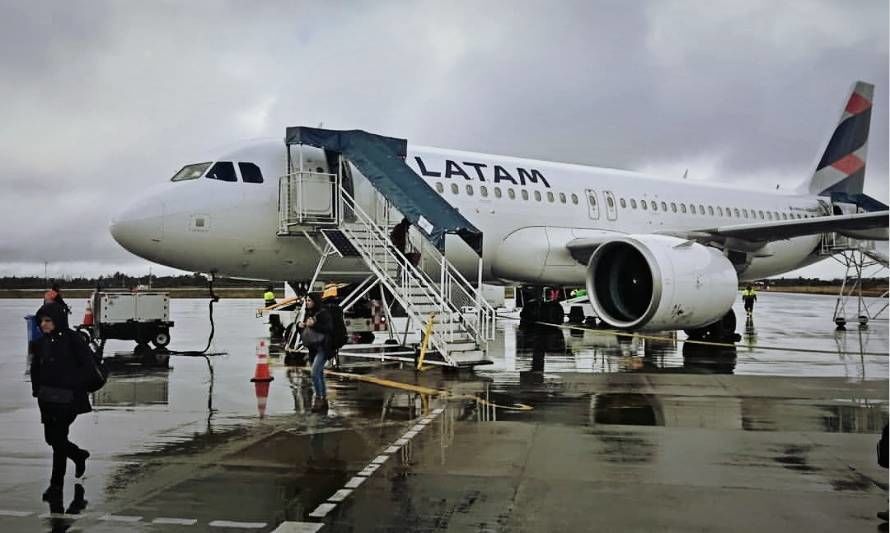 Latam retomará vuelos entre Santiago y Chiloé