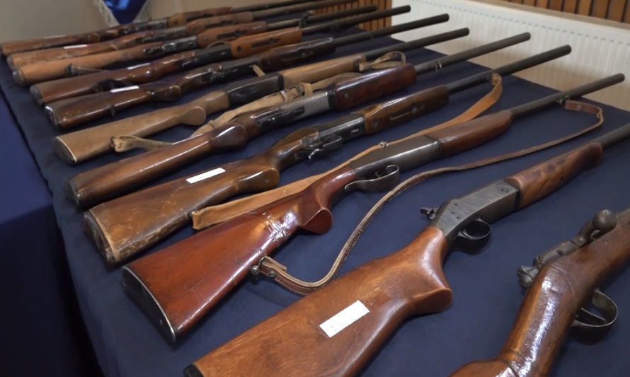 En la provincia de Llanquihue hay 3500 armas en situación irregular