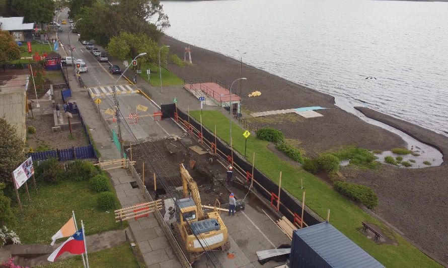 Frutillar:  Inician Trabajos de Reparación y Pavimentación en Avenida Bernardo Philippi