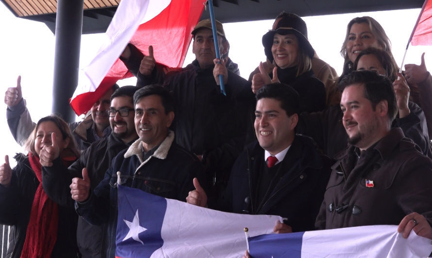 Partidos por el "A favor" lanzaron campaña en Puerto Montt