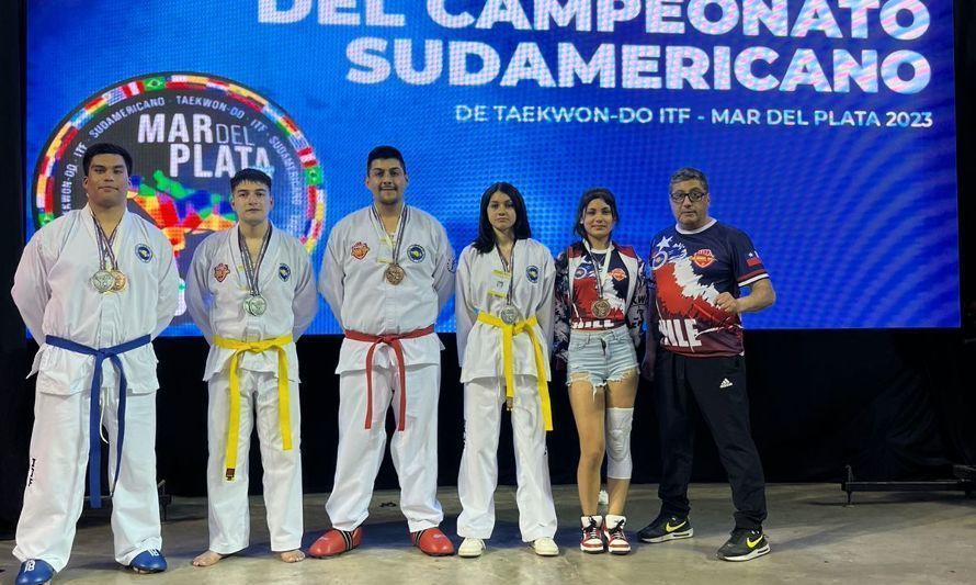 Chile participó en Campeonato Sudamericano de Taekwondo con gran representación de Los Lagos