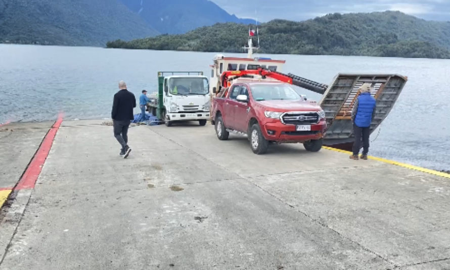 Ruta Bimodal podrá operar hasta con 3 frecuencias diarias tras rehabilitación de la rampa Hornopirén