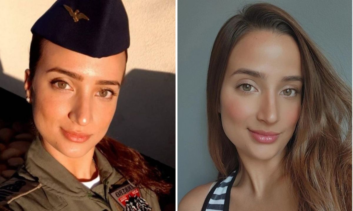 En su uniforme de piloto, Michelle Marin, se luce para ser Miss Chile. Crédito: LUN.cl
