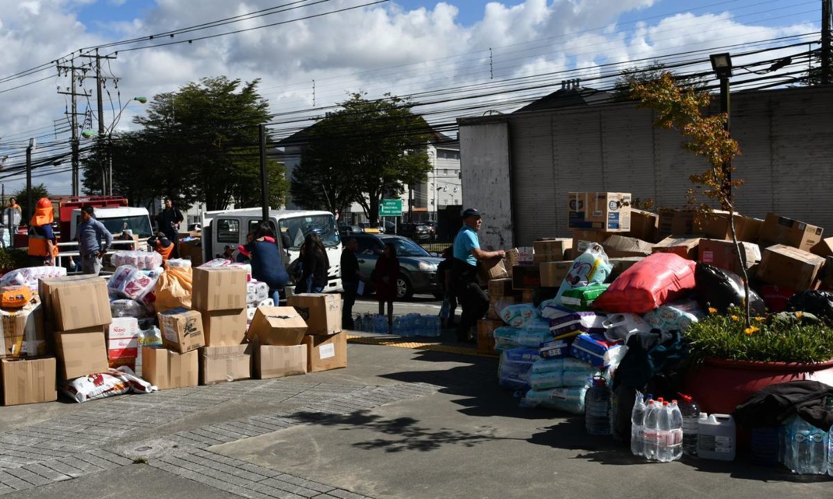 Municipio despacha más de 15 toneladas de ayuda para Quilpué