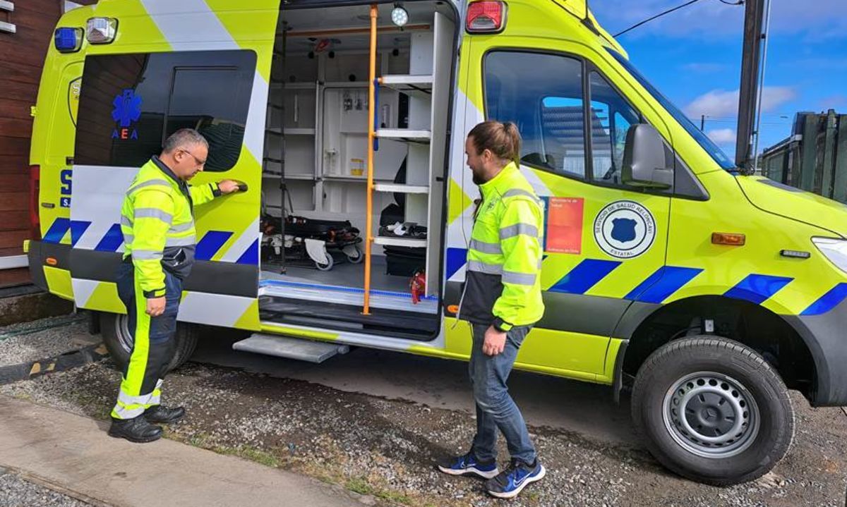 SAMU Frutillar renueva ambulancia financiada por el Ministerio de Salud