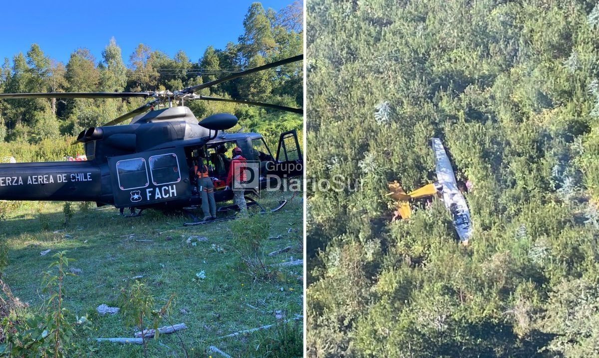 Emergencia en la zona de Riñihue. Créditos: Cedida.