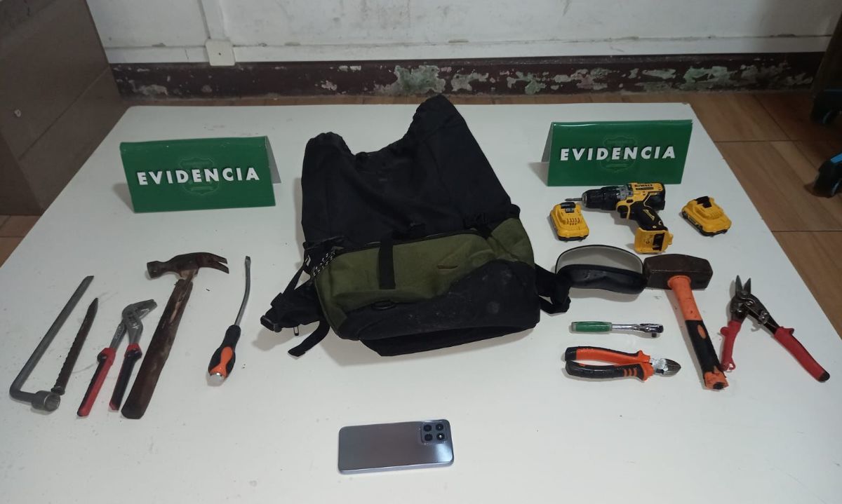 Carabineros detiene a banda delictual especializada en robo a locales comerciales