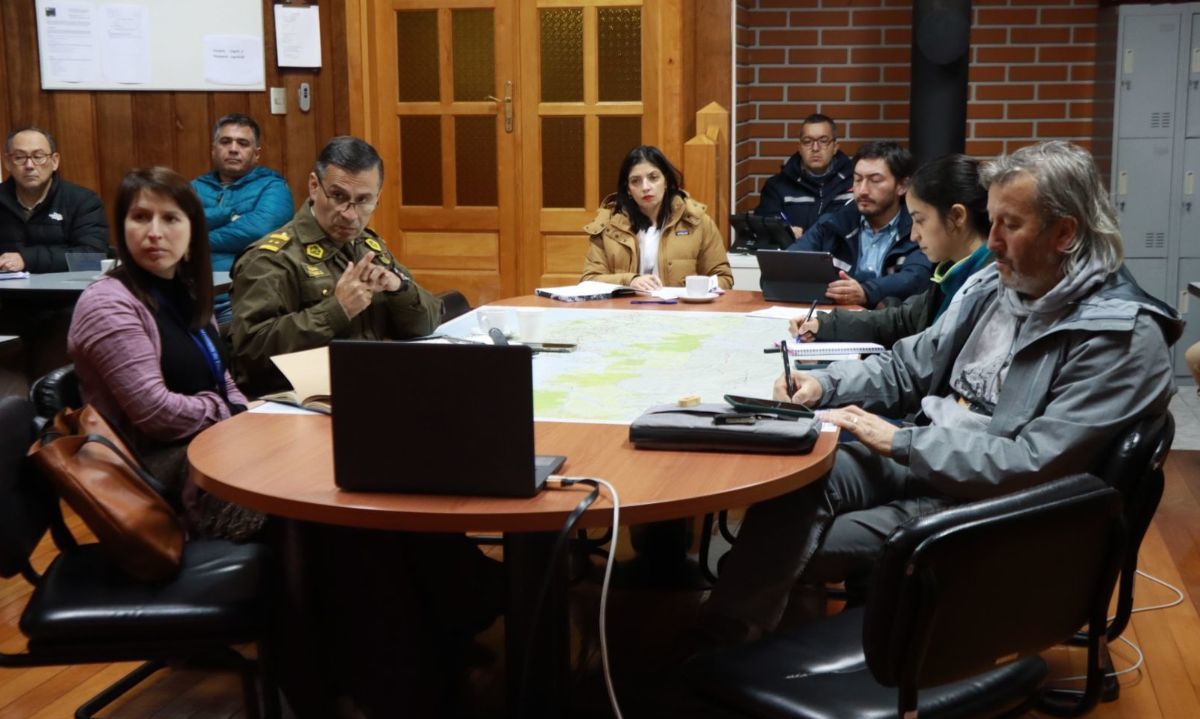 Precipitaciones, nevadas y tormentas eléctricas: Mesa técnica coordina acciones ante evento meteorológico