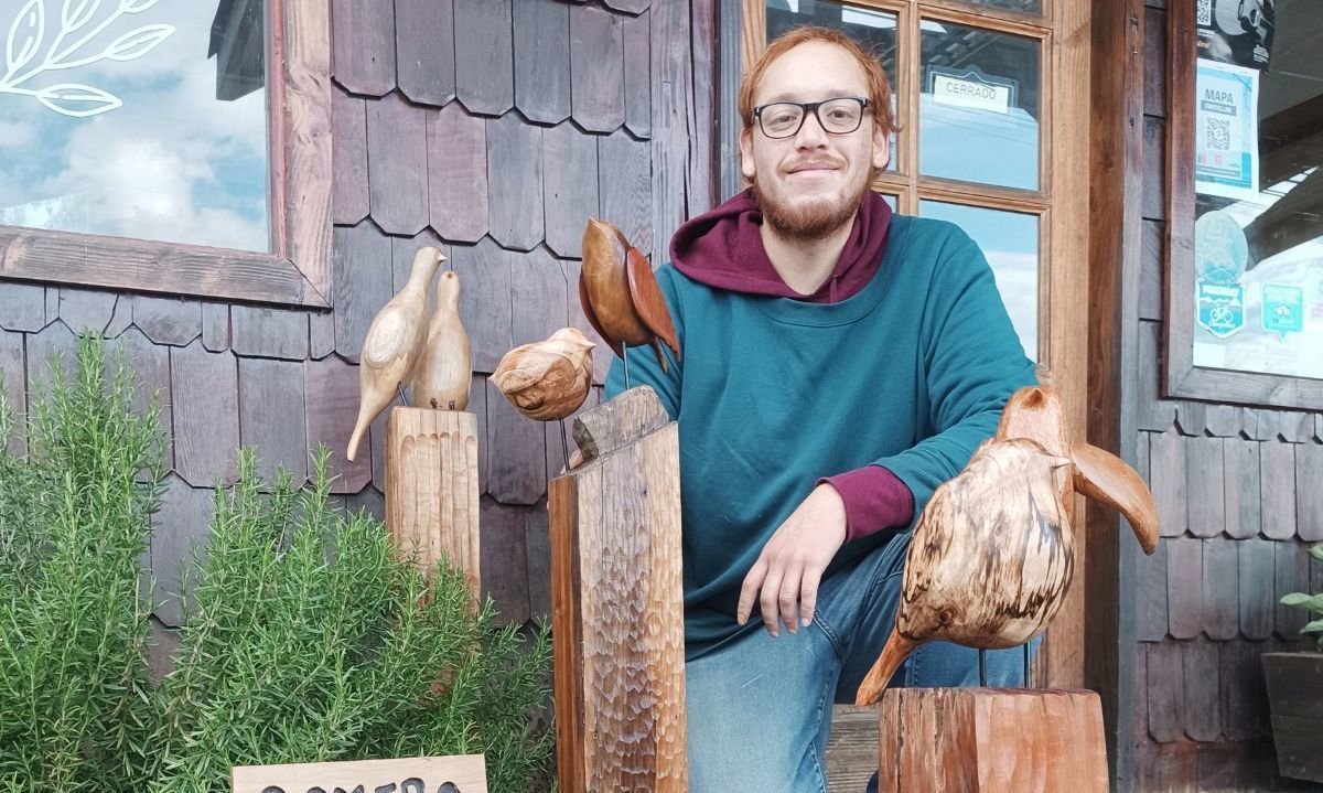 El artesano y creador de Del Sur Nativo, Héctor Quijano. Crédito: Héctor Quijano.
