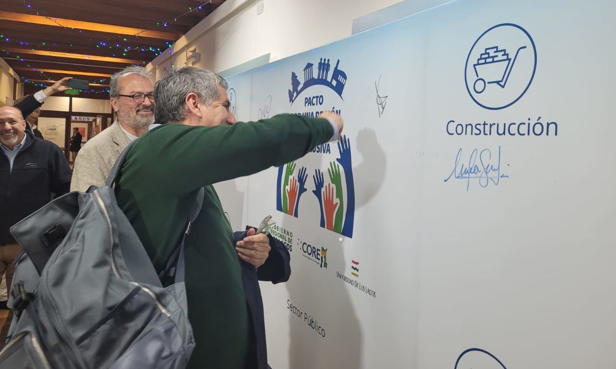 Gobernador electo Alejandro Santana se compromete con la continuidad del Pacto por una Región Sostenible e Inclusiva