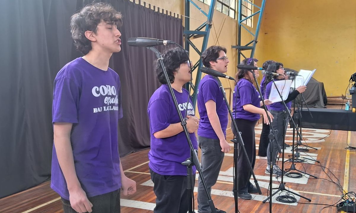 Finaliza Gira de Coro Escuela BAJ Los Lagos en comuna Los Muermos