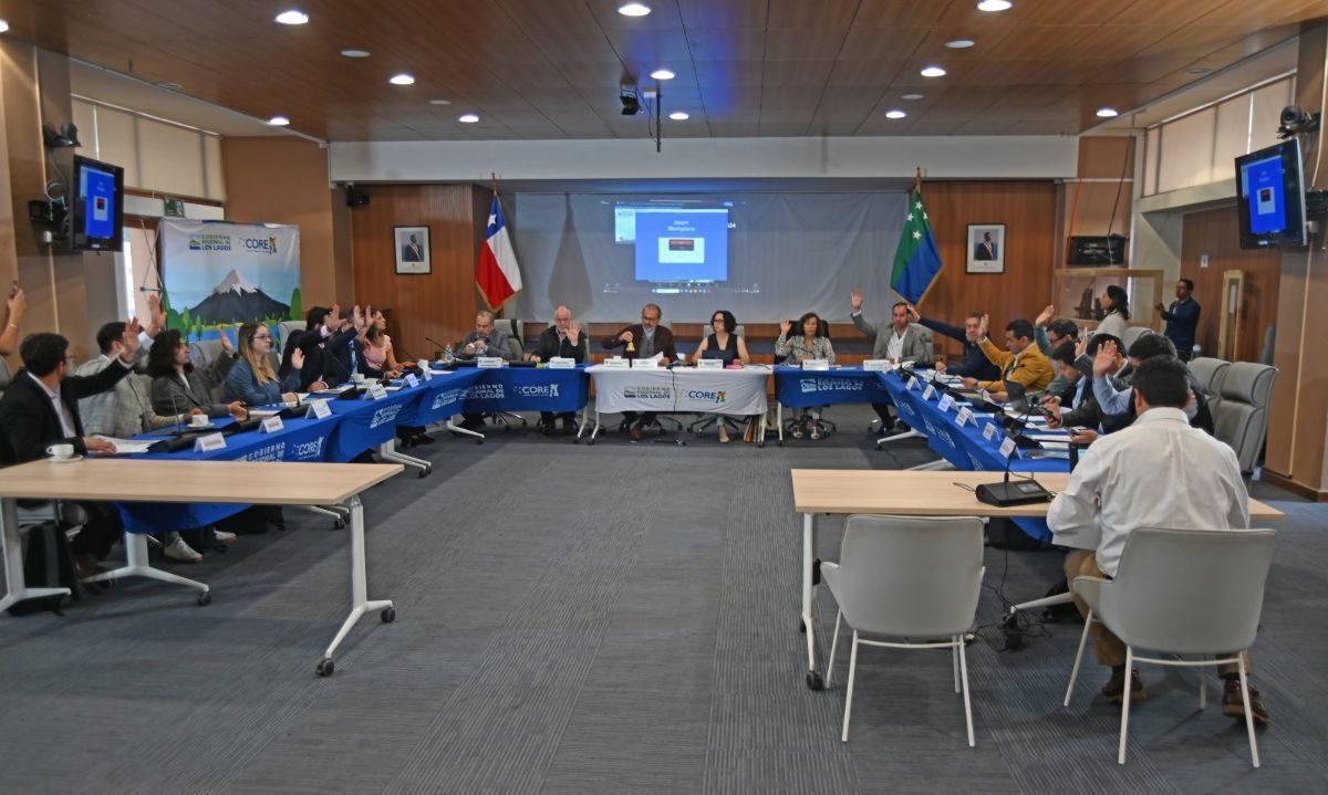 Consejo Regional de Los Lagos aprueba histórico presupuesto de 116 mil millones para 2025