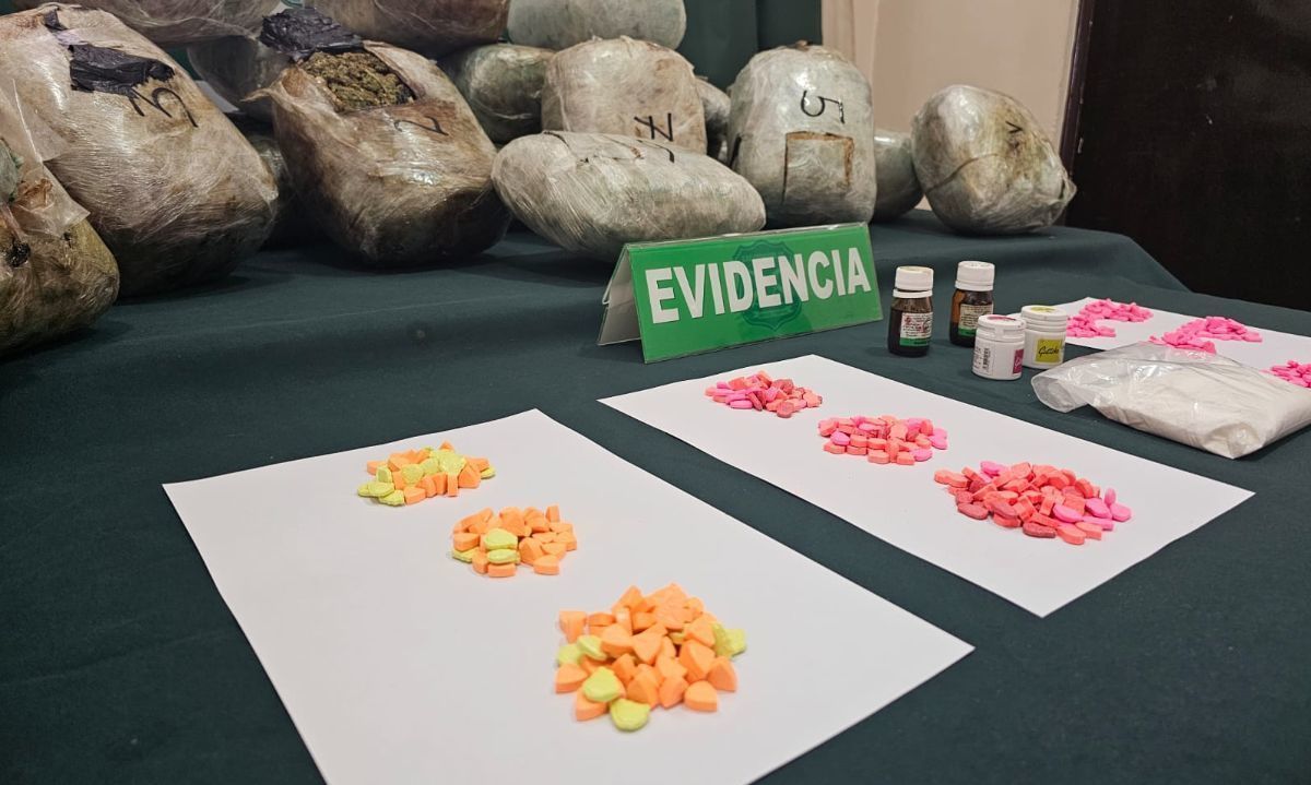 Carabineros incauta 53.000 dosis de droga y 275 millones de pesos en sustancias ilícitas