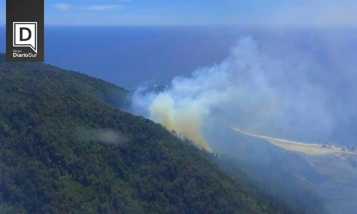 Incendio forestal tiene lugar en San Juan de la Costa