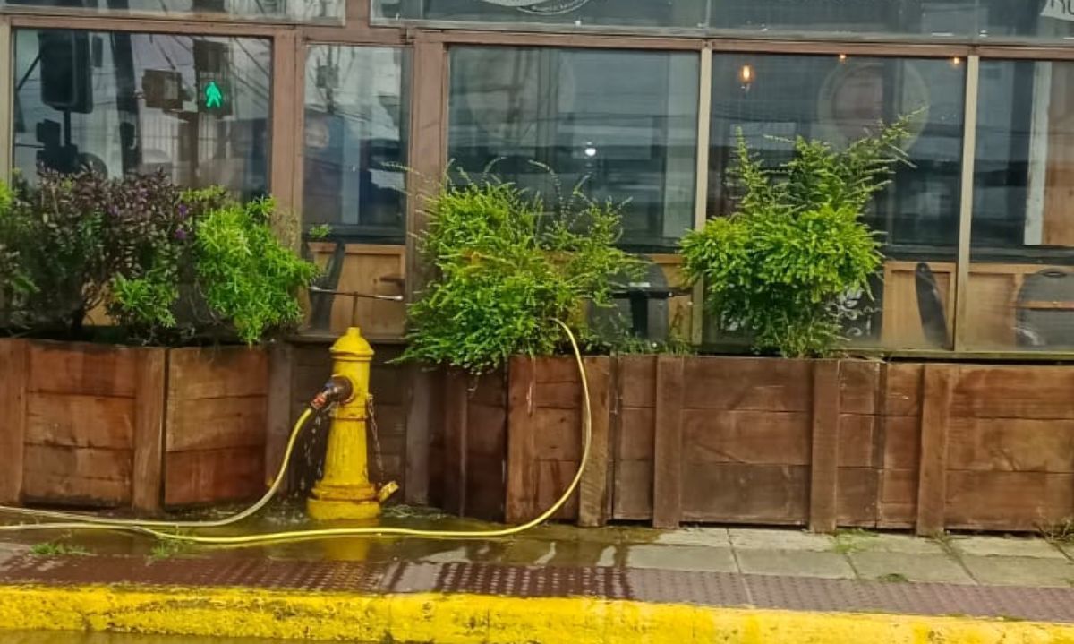 Suralis inició acciones legales por usurpación de agua desde un grifo en pleno centro de Puerto Montt