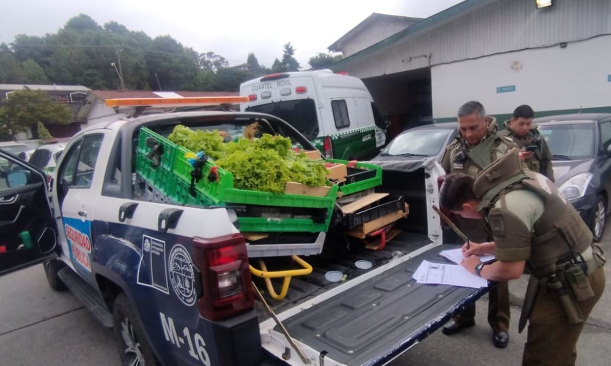 Operativo de fiscalización al comercio ambulante terminó con un detenido