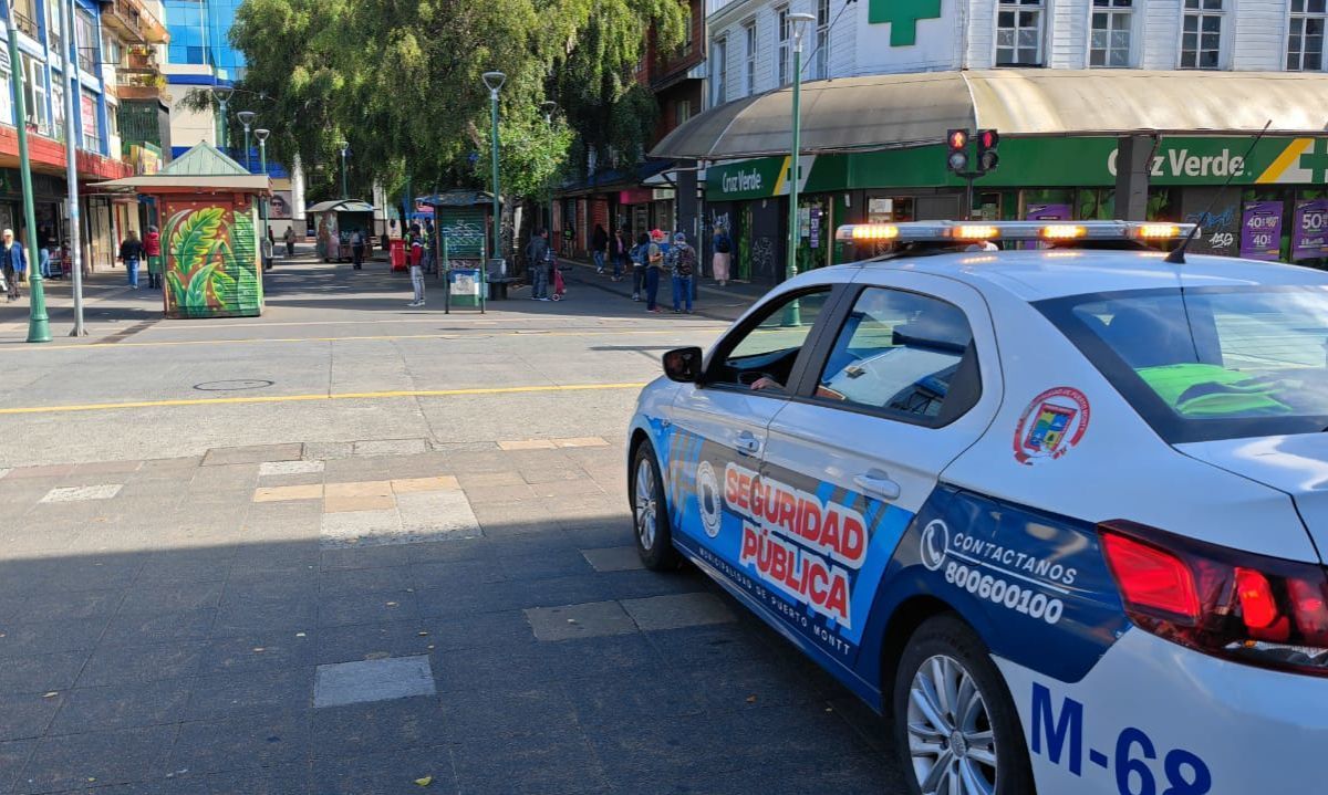 Disminuyen en un 25% los robos con violencia en el centro de Puerto Montt