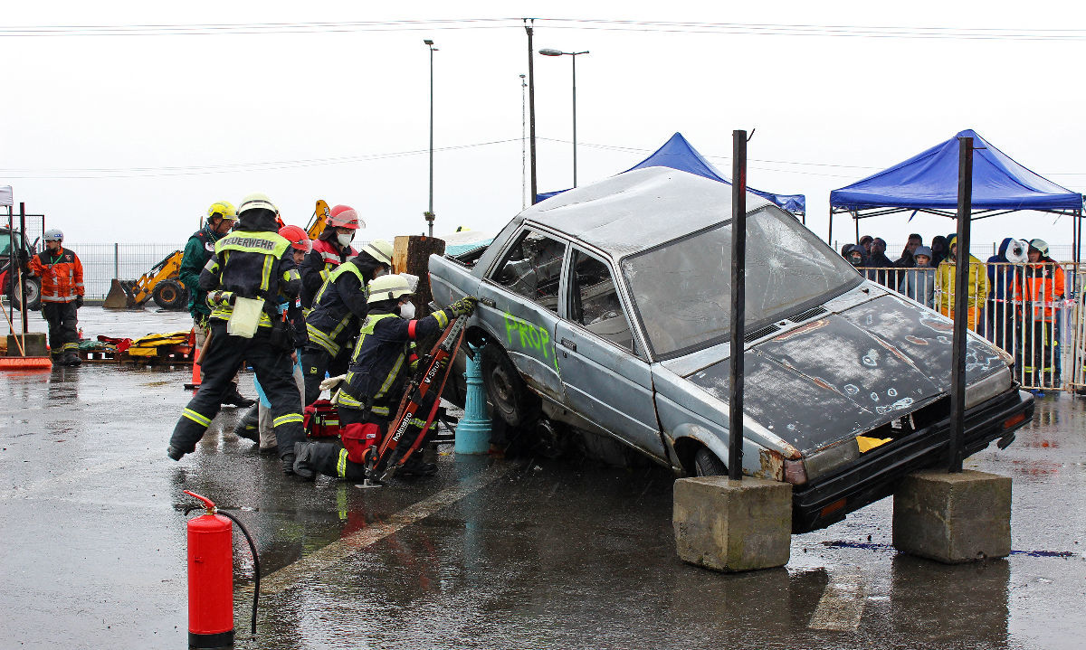Bomberos de Puerto Montt mostrará sus capacidades y equipos en la Semana Puertomontina