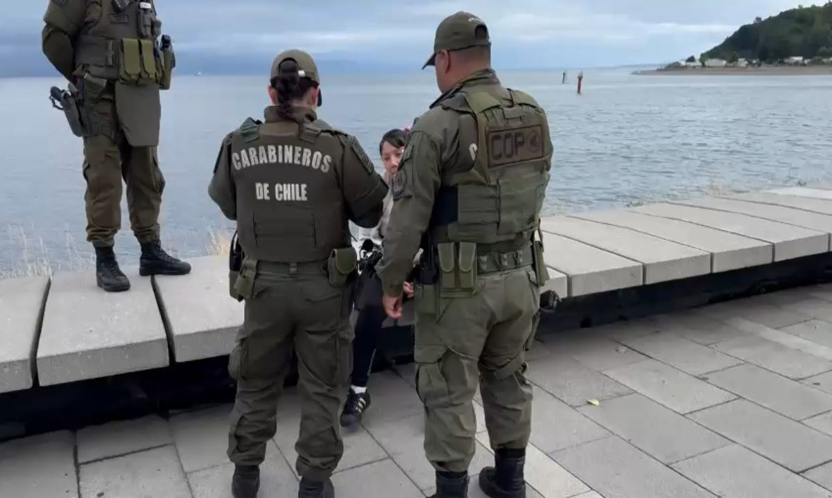Seis detenidos en operativo de Carabineros en el centro de Puerto Montt