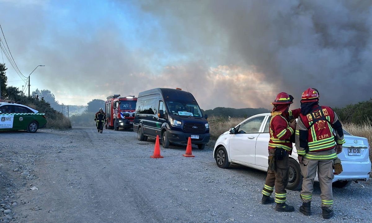 Cuatro incendios en 24 horas: La urgencia de prevenir y combatir el fuego en Puerto Montt