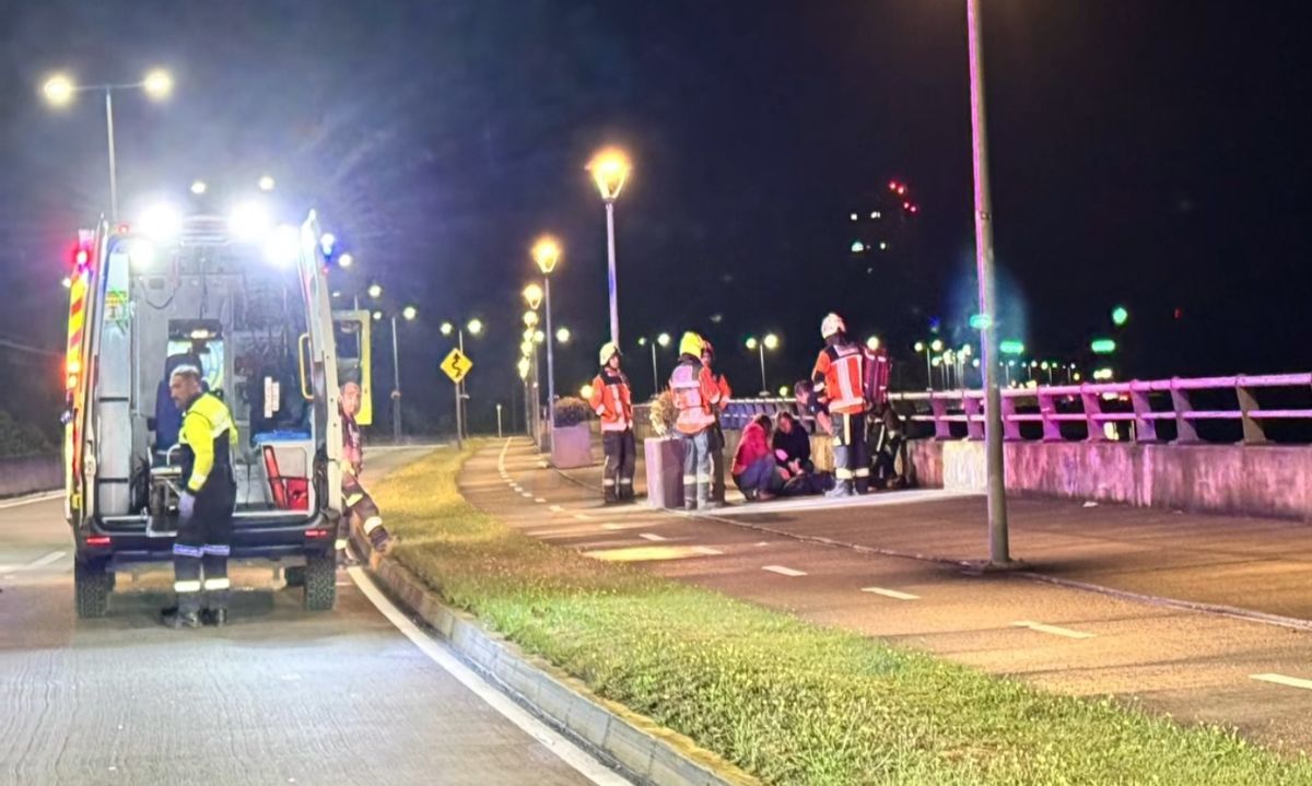 Joven sufre grave lesión en una pierna en sector de Pelluco