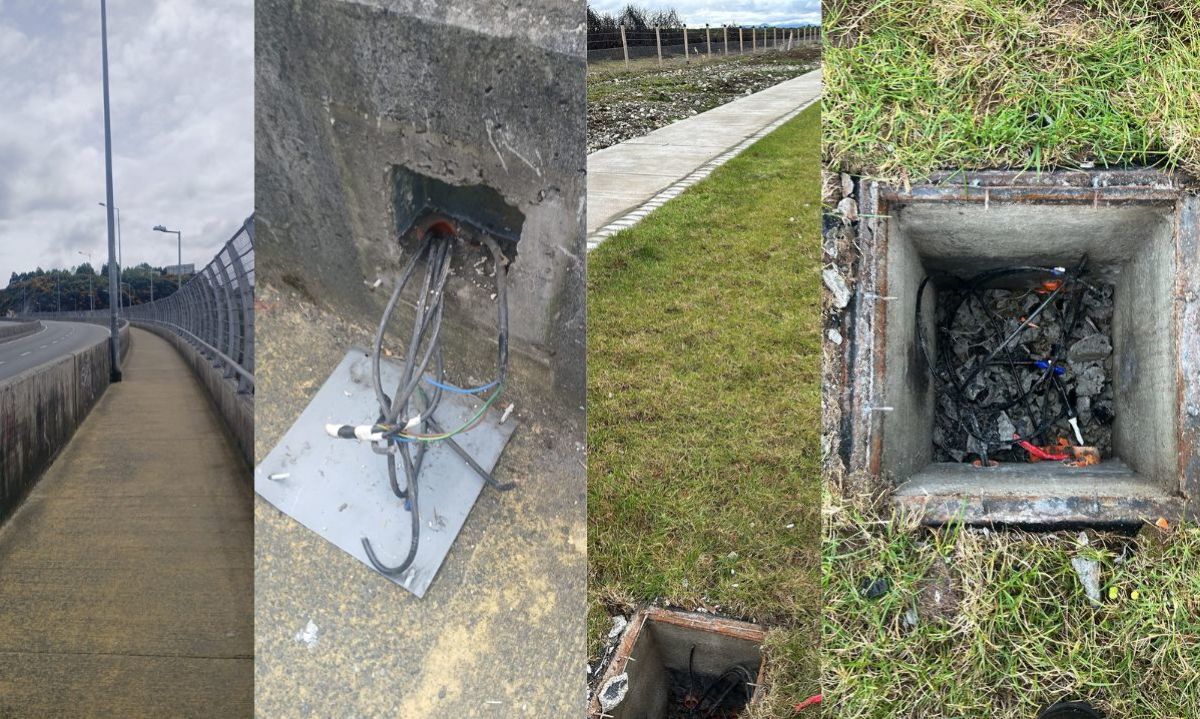 Robo de cables deja zonas sin luz y genera pérdidas millonarias en Puerto Montt