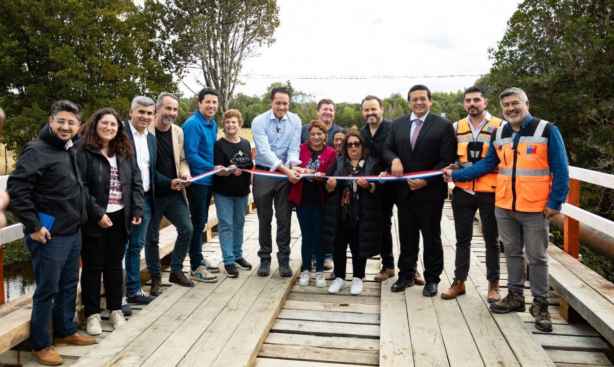 Reconstrucción del puente Dörner restablece conectividad en Panitao Alto