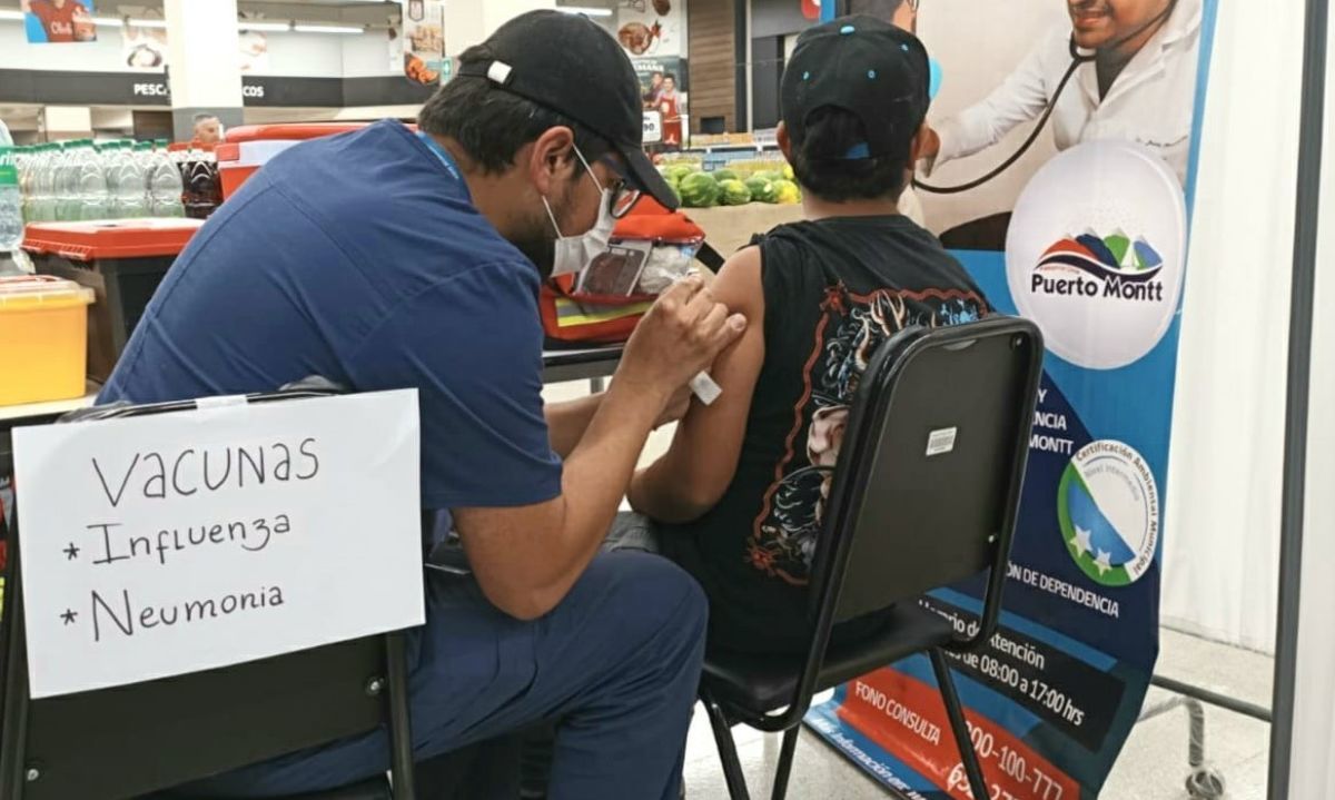 Campaña de Invierno 2025 comienza con jornada de vacunación en Mercado Presidente Ibáñez