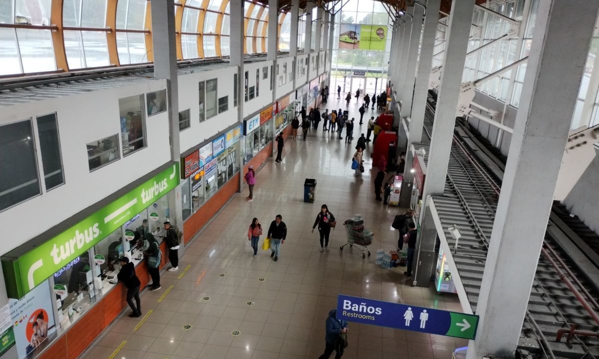 Terminal de Buses de Puerto Montt avanza en mejoras de seguridad y acceso para peatones