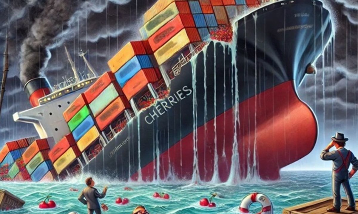 El barco maldito y la crisis más grande de la historia de las cerezas chilenas 