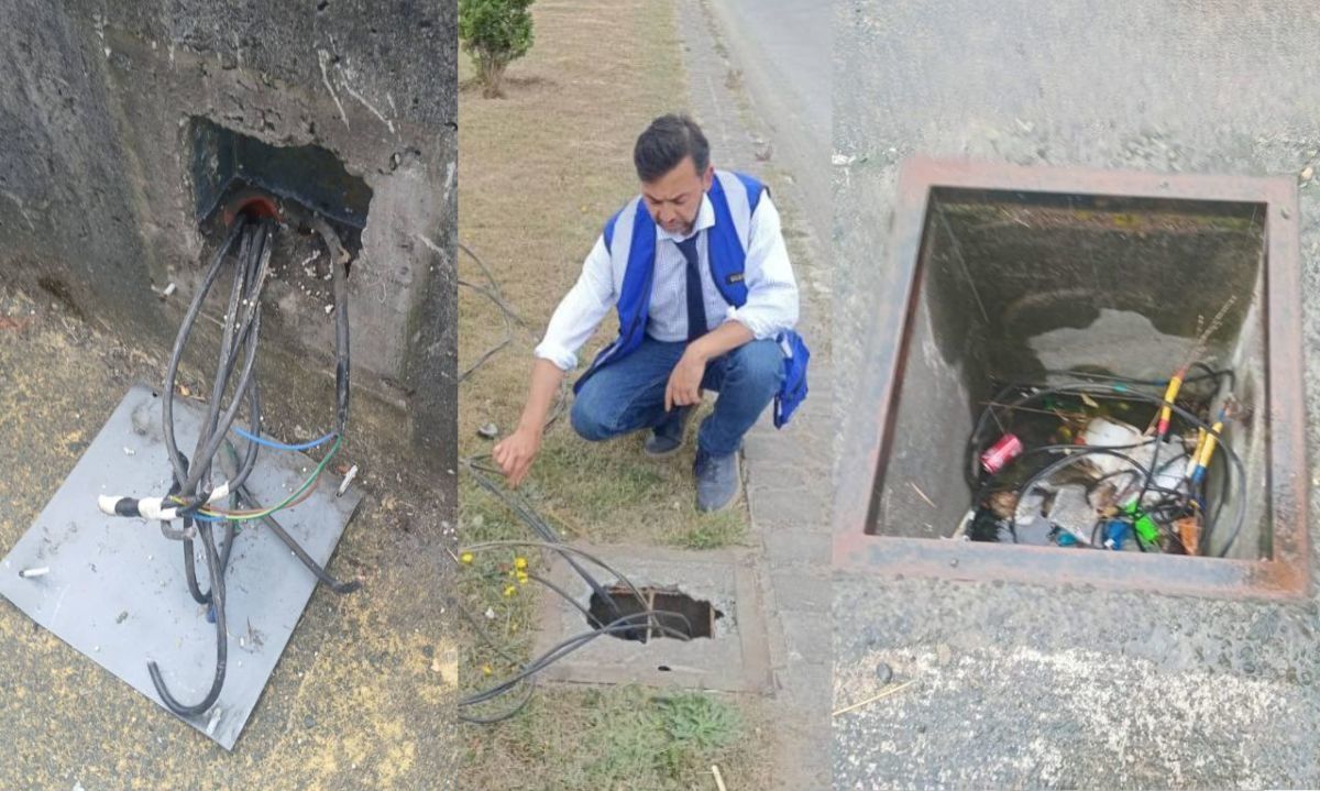 Municipio pide a Fiscalía foco investigativo por millonario robo de cables en Puerto Montt