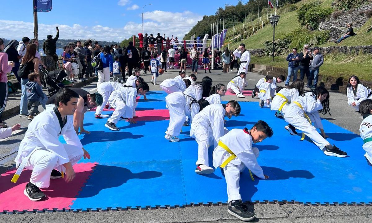 Expo Deportes en Puerto Varas reunió a más de 2000 personas en torno a distintas disciplinas