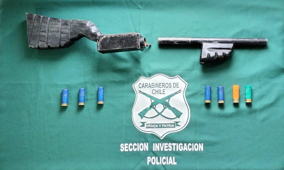 Detienen a sujeto por tenencia ilegal de munición y escopeta artesanal