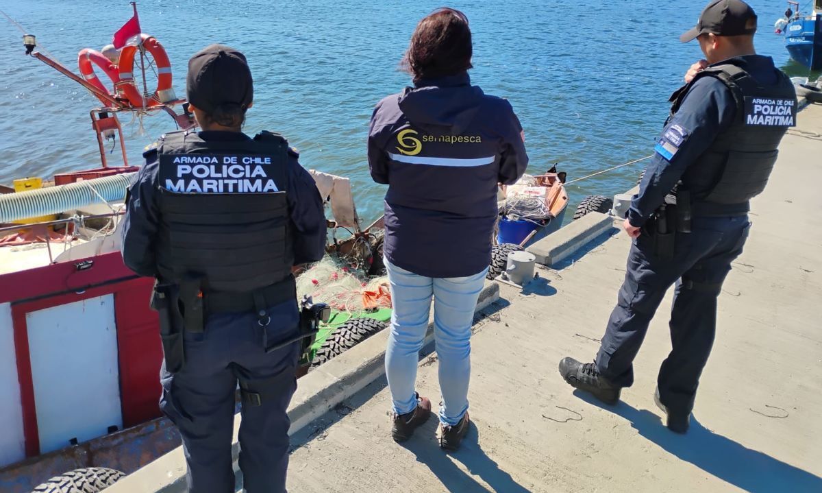 Más de 7 toneladas de recursos marinos fueron incautadas durante el fin de semana en la región