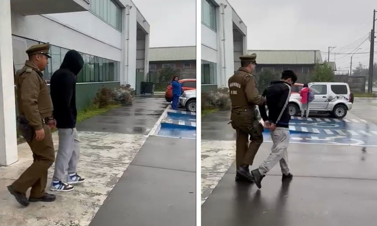 Dos adolescentes detenidos por robo con intimidación en Alerce