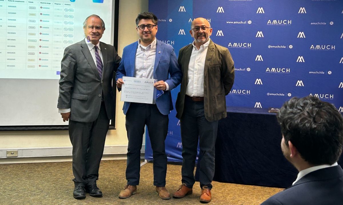Puerto Montt recibe reconocimiento por innovadora plataforma tecnológica para la gestión territorial