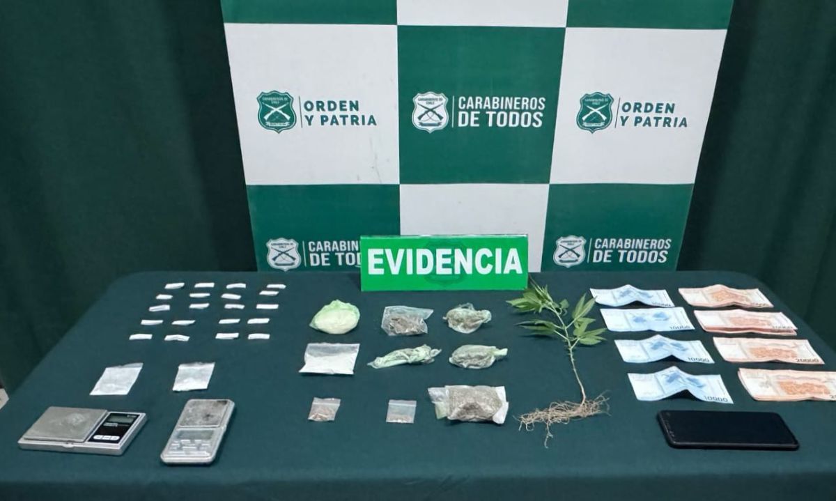 Operativo antidrogas deja cuatro detenidos en Puerto Montt
