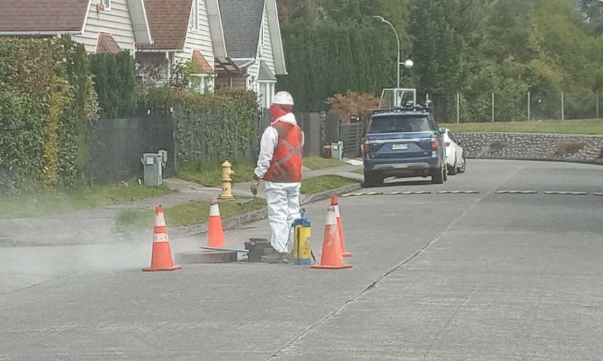 Detectarán conexiones irregulares con pruebas de humo en Puerto Varas