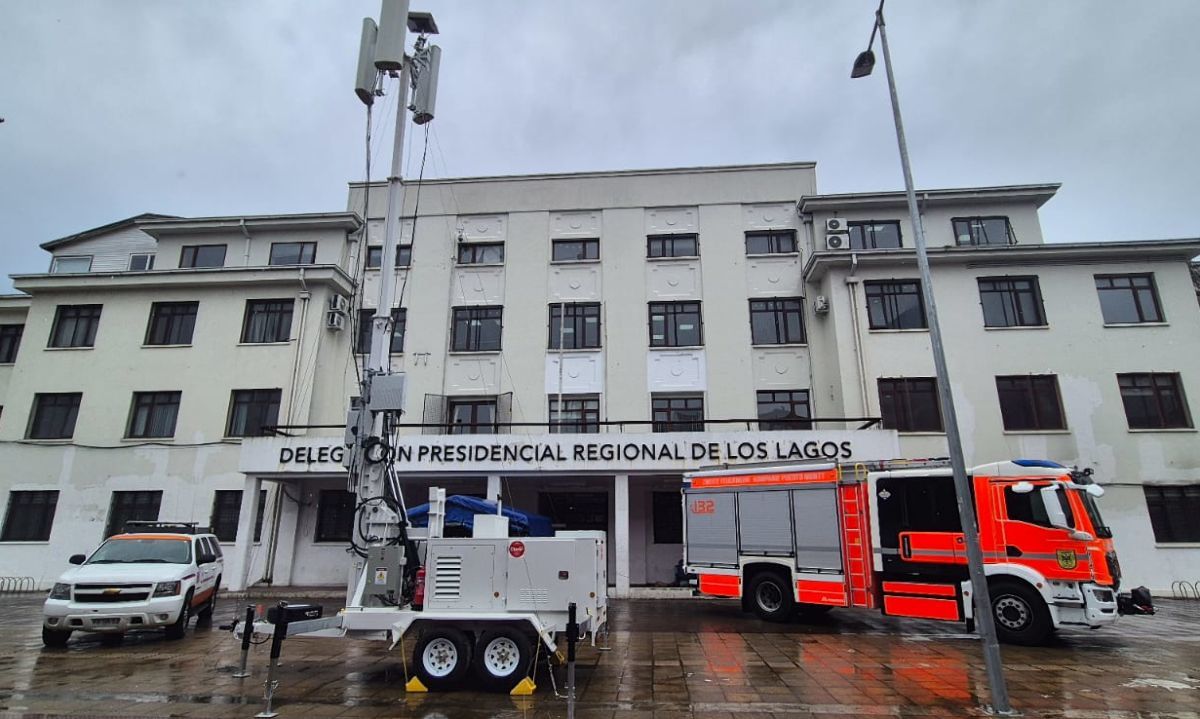 Región de Los Lagos incorpora carro móvil de telecomunicaciones para enfrentar emergencias