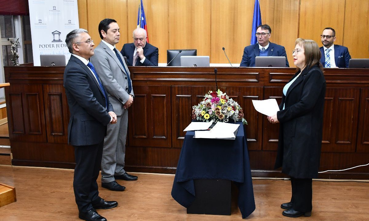 Moisés Montiel Torres asume como ministro titular de la Corte de Apelaciones de Puerto Montt